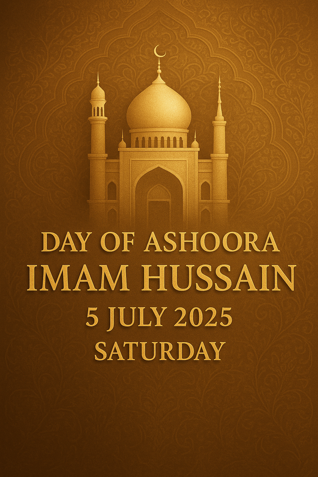 DAY OF ASHOORA ,05 JULY,2025